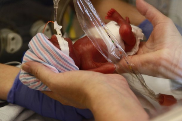 When James was 3 days old his nurse gave me the amazing opportunity to hold him.