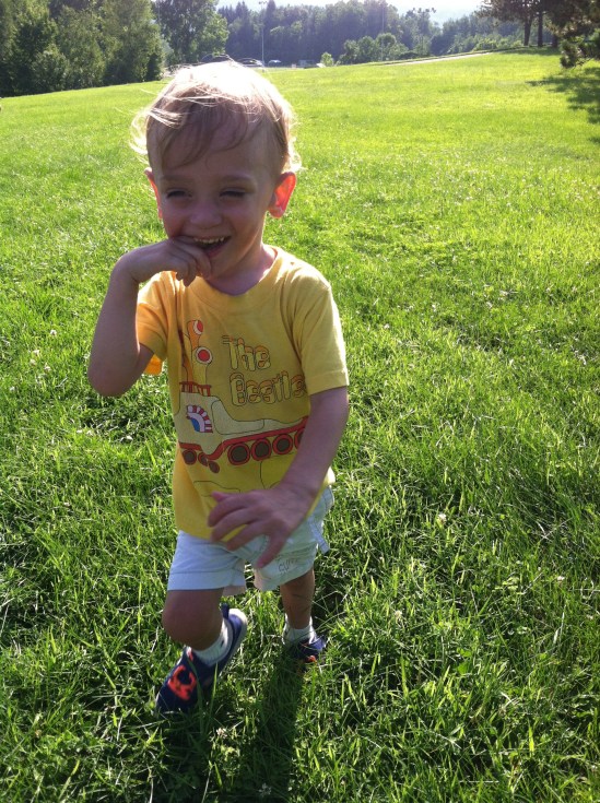 My sweet boy a couple of weeks ago on vacation. You've come a long way sweetheart!