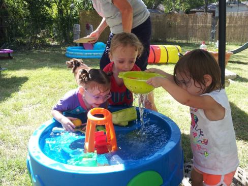 Three 23-weekers, all born weighing about 1 pound, thriving and sharing the joys of childhood.